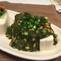 รูปของ 《定番》おつまみ豆腐ネバネバver.