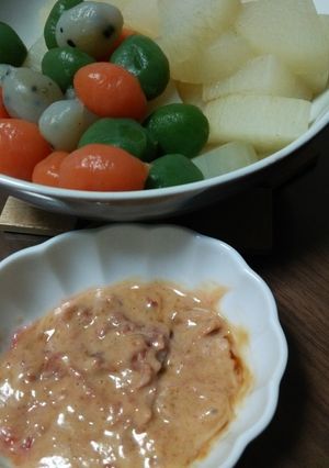 糖質オフ！梅味噌マヨ田楽-レシピのメイン写真