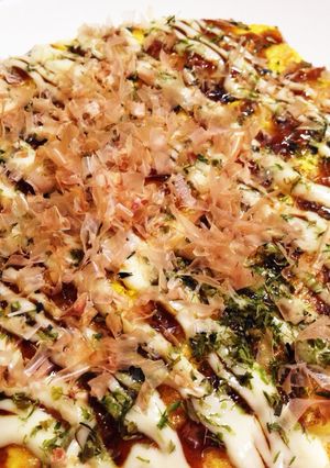 簡単〜うんまっ！もやしと卵のお好み焼き風-レシピのメイン写真