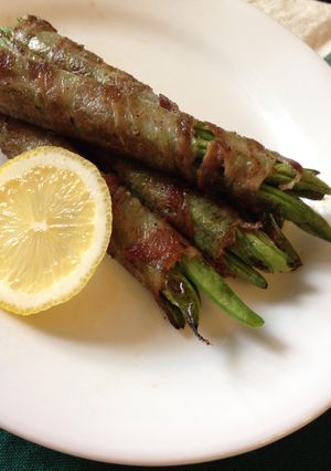シンプル!インゲンの豚ばら肉巻き-レシピのメイン写真
