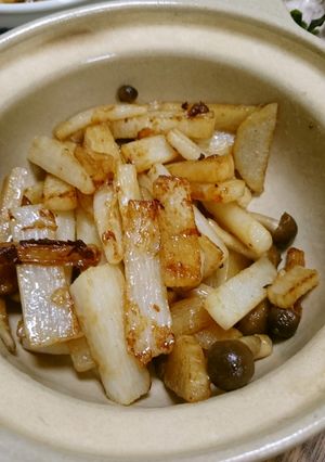 お酒にもあう山芋炒め-レシピのメイン写真