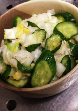 きゅうりと白菜の漬物-レシピのメイン写真