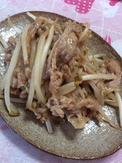 ♡豚☆もやしのオイスター炒め♡-レシピのメイン写真