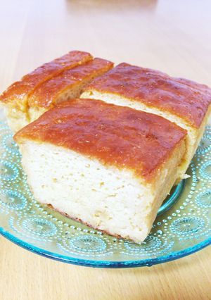 大豆粉とココナッツオイルと豆腐のケーキ-レシピのメイン写真