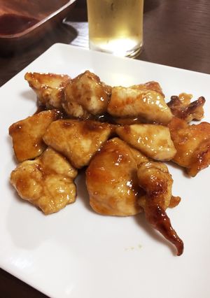 優しい味♪鶏むね肉の梅焼き-レシピのメイン写真