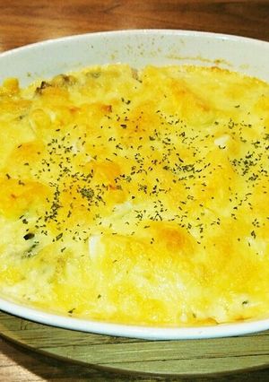 糖質オフ！ひき肉のクリーミィ豆腐グラタン-レシピのメイン写真