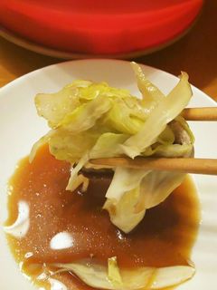 レンジで簡単☆キャベ豚ミルフィーユ♪-レシピのメイン写真