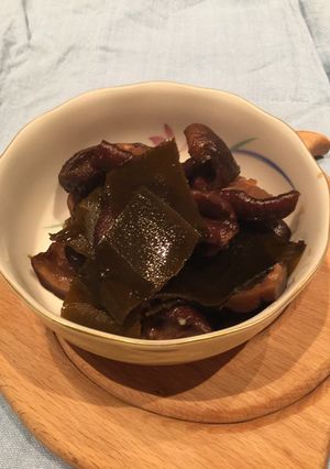 電子レンジで＊椎茸昆布-レシピのメイン写真