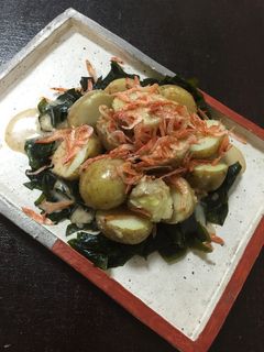 まるごとじゃがいもの磯の香ごまドレサラダ-レシピのメイン写真