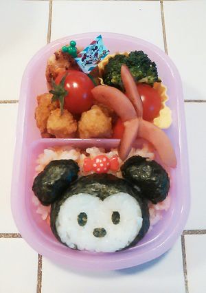 キャラ弁☆ミニー-レシピのメイン写真