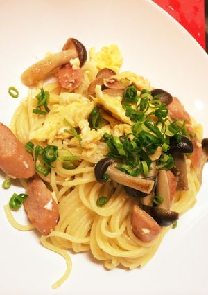 うちの塩パスタ♡彼も大喜び(^^)-レシピのメイン写真