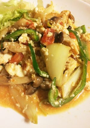 野菜たっぷりお手軽チャンプルー♪-レシピのメイン写真