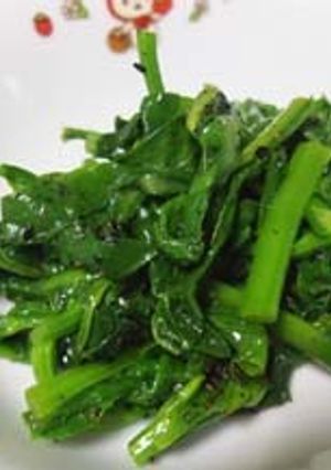 春の味：花粉症に良い。菜の花の胡麻和え-レシピのメイン写真