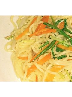 めんつゆ焼きそば-レシピのメイン写真