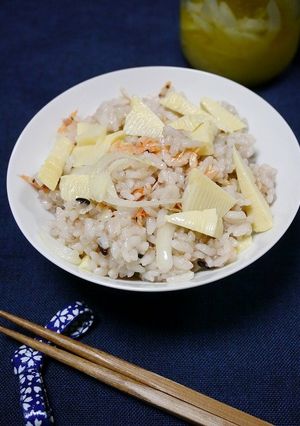 簡単！筍と桜えびの玉葱酢しょうがご飯-レシピのメイン写真