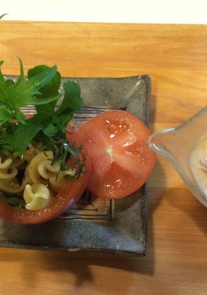 まるごとトマトのカップサラダ-レシピのメイン写真