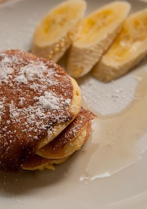 ふわしっとり、お気軽パンケーキ-レシピのメイン写真
