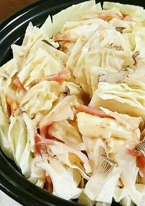 まるごとキャベツの蒸しサラダ♪-レシピのメイン写真