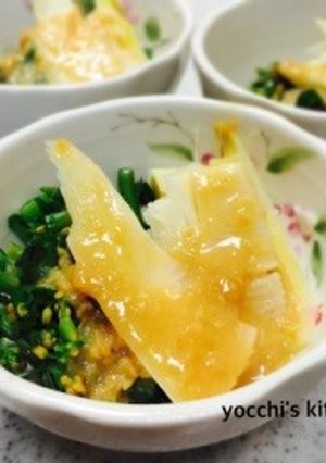 混ぜるだけ！簡単！筍の甘酢味噌和え-レシピのメイン写真
