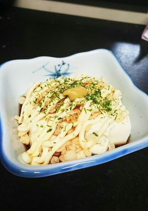お好み焼き風な冷奴☆あと1品な時も☆-レシピのメイン写真
