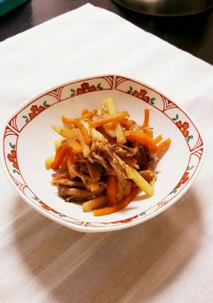 新じゃがと舞茸のきんぴら-レシピのメイン写真
