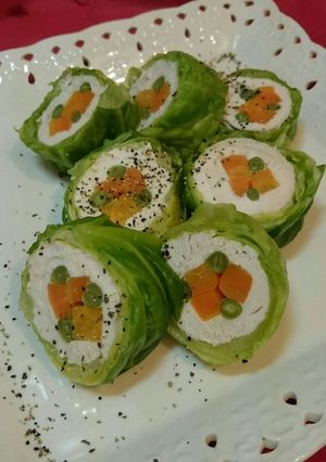 ササミロールキャベツ-レシピのメイン写真