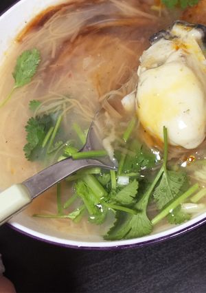 蚵仔麵線 オーアミスァ(台湾牡蠣そめん)-レシピのメイン写真