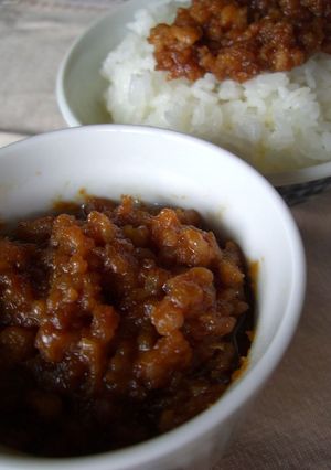 鶏ひき肉で簡単肉味噌-レシピのメイン写真