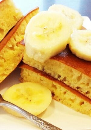 バナナ満喫パンケーキ！-レシピのメイン写真