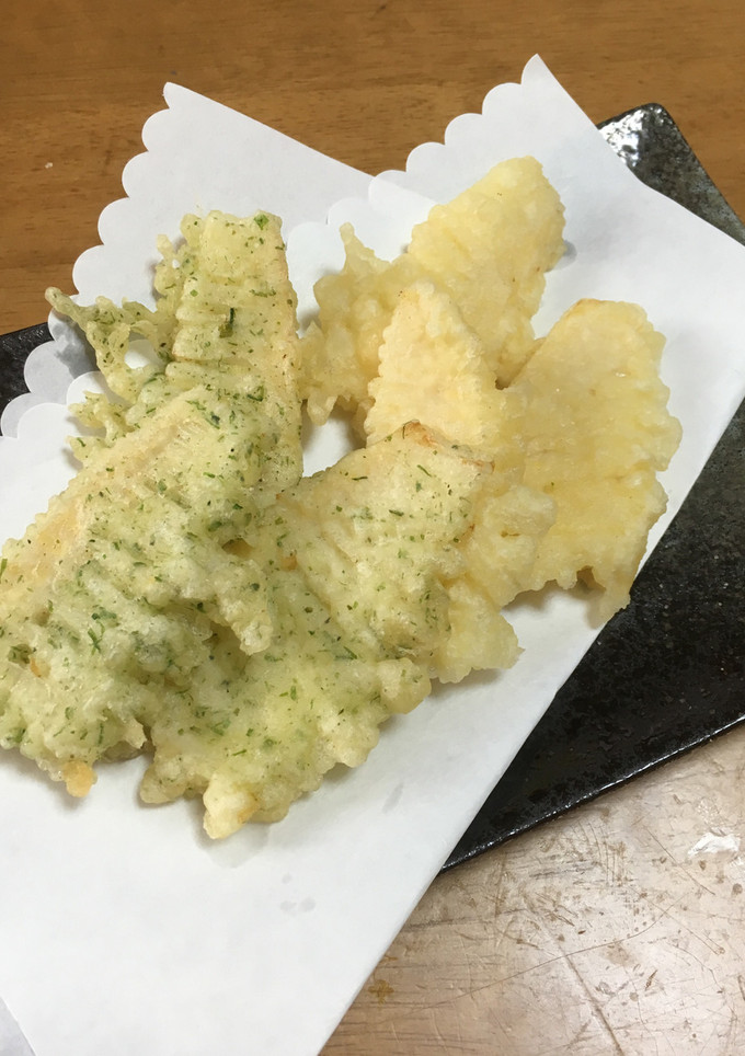 今が旬！筍の天ぷらが旨い〜♡（磯味も◎）-レシピのメイン写真