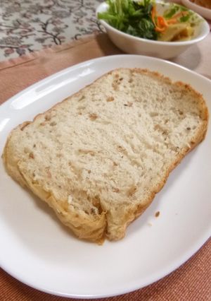 HBで　もちもちしっとりリッチなご飯パン-レシピのメイン写真