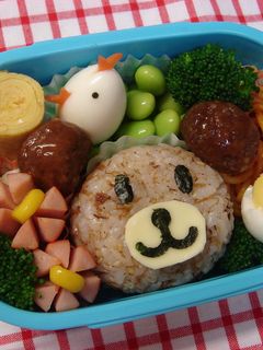 クマちゃんおにぎり-レシピのメイン写真