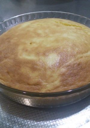 簡単 ふわふわ食感ケーキ-レシピのメイン写真