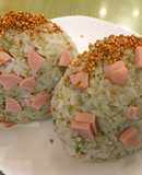☆とろろ昆布 ソーセージ おにぎり