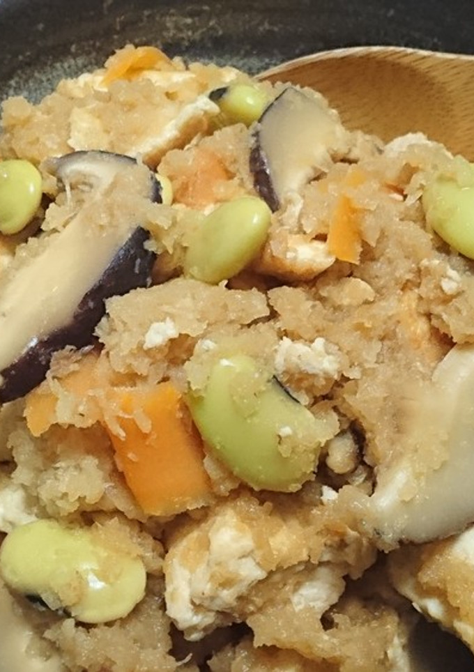おろし筍の炒り豆腐-レシピのメイン写真