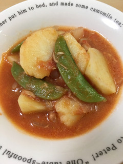 ツナとじゃがいものトマト煮-レシピのメイン写真