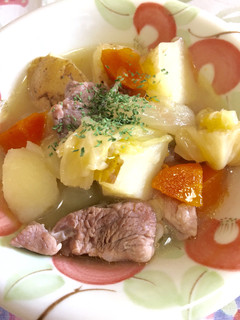 簡単な豚肉と野菜煮込み-レシピのメイン写真