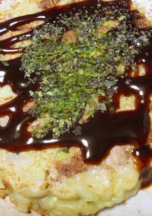 春キャベツお好み焼き-レシピのメイン写真