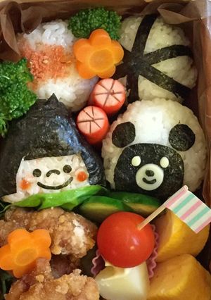 簡単可愛い☆金太郎弁当☆子供の日☆キャラ-レシピのメイン写真