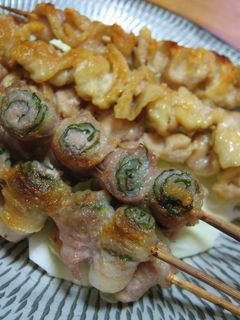 今夜は焼き鳥屋さん☆豚しそ串-レシピのメイン写真