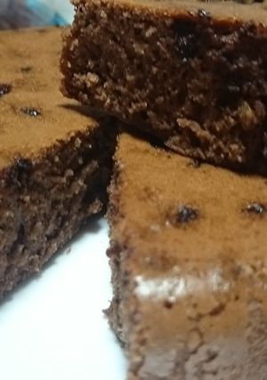 ブラウニー風炊飯ケーキ-レシピのメイン写真