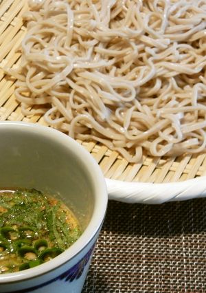 ごまたっぷり！なめらか～な　ごま蕎麦-レシピのメイン写真