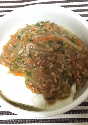 余り物野菜で！豆腐のあんかけ-レシピのメイン写真