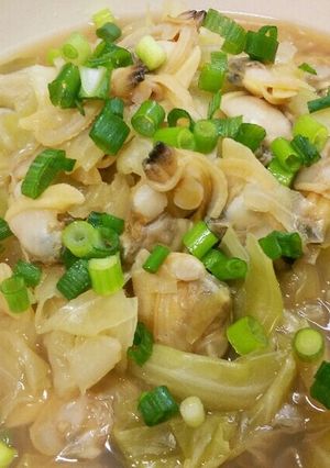 春キャベツとアサリのクタクタ旨煮-レシピのメイン写真