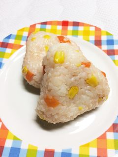 たらこスパの素で、簡単オイルおにぎり!-レシピのメイン写真
