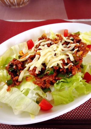 簡単タコライス-レシピのメイン写真