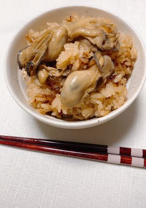 牡蠣の炊き込みご飯-レシピのメイン写真