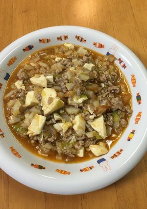麻婆ちくわ豆腐♪-レシピのメイン写真