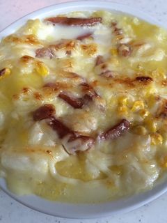 残った食パンで簡単グラタン(^_^)-レシピのメイン写真