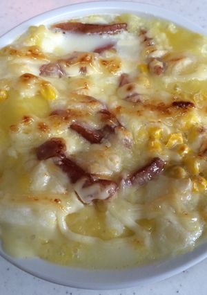 残った食パンで簡単グラタン(^_^)-レシピのメイン写真